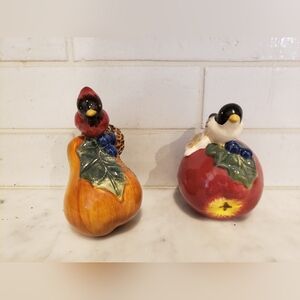 Bella Casa Ceramic Salt And Pepper Shakers